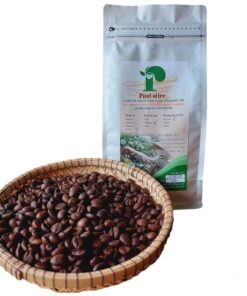 Cà phê hạt Robusta chín đỏ 100% -1kg